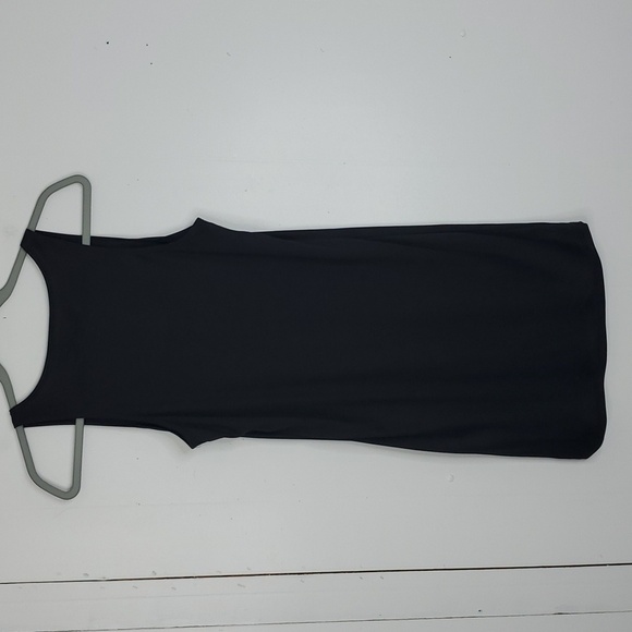 Nation LTD Lightweight Mini Dress Slip Scoop Neck Sleeveless Womens XS Black - Picture 4 of 9